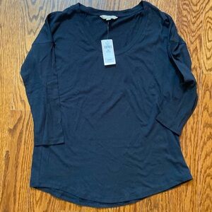Banana Republic petite 3/4 sleeve top